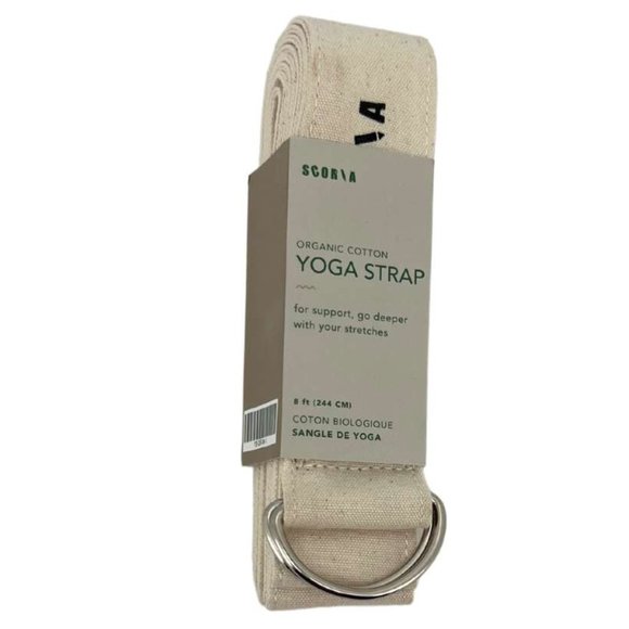 Scoria Other - Scoria | Yoga Strap | Off White | 8 Ft